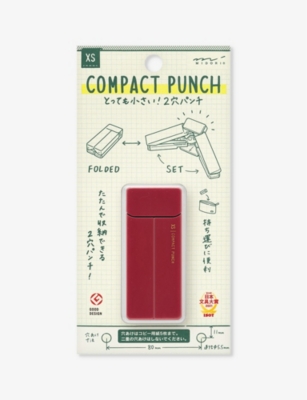 MIDORI: XS Compact two-hole punch