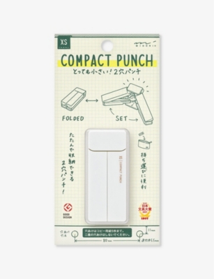 MIDORI: XS Compact two-hole punch