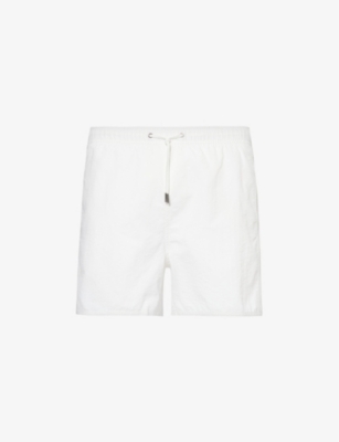 CDLP: Drawstring-waist three-pocket recycled-polyamide swim shorts