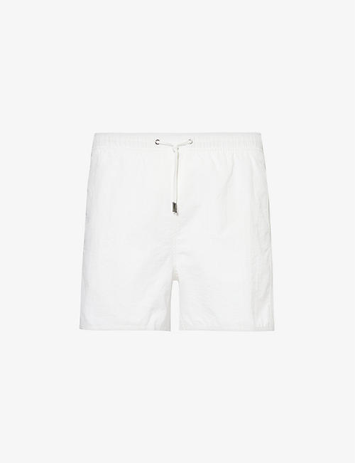 CDLP: Drawstring-waist three-pocket recycled-polyamide swim shorts