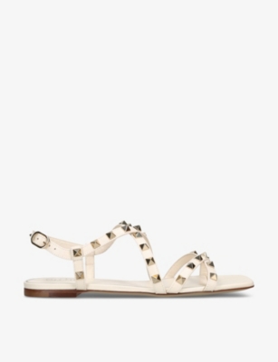 Rockstud stud-embellished leather sandals