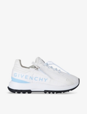 GIVENCHY: Spectre Runner logo-print leather low-top trainers