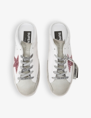Golden Goose Super-star Sabot Mule Sneaker In White/oth