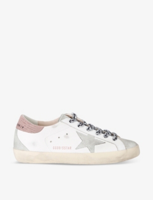 Golden Goose Women Super-star Leather Sneakers In Multi