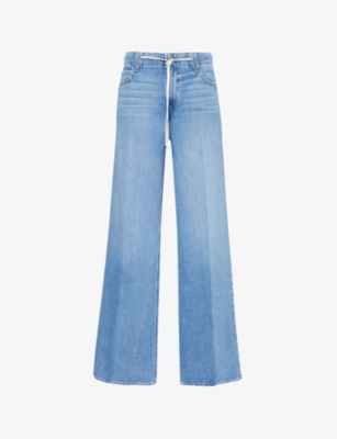 Shop Paige Womens Alaya Zoey 31' Wide-leg Mid-rise Jeans