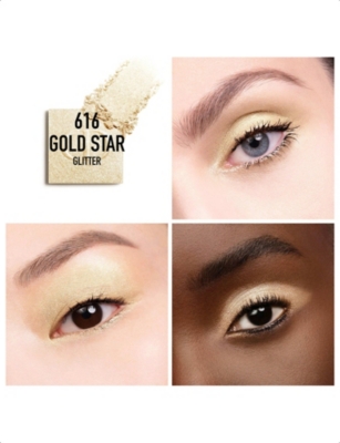 Dior 616 Gold Star Glitter Show Mono Couleur Couture Eyeshadow 2g In 616 Gold Star Glitter