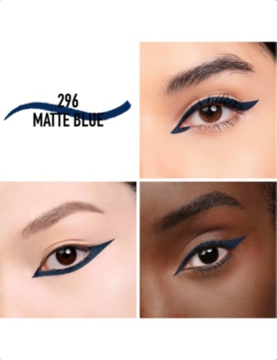Dior 296 Matte Blue Show 24h Stylo Waterproof Eyeliner 0.2g In 296 Matte Blue