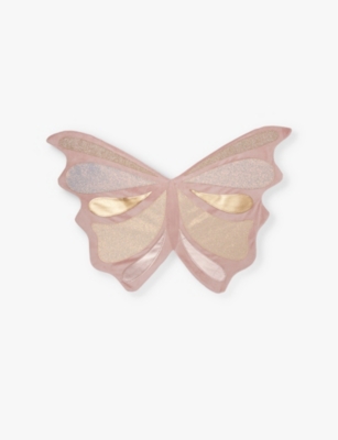 MIMI & LULA: Emmelina glitter-embellished velvet fairy wings
