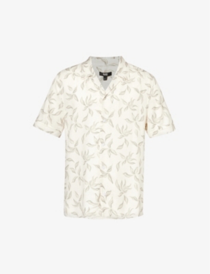 Shop Paige Men's Floral Breeze Landon Woven Shirt