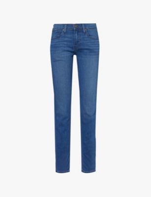 Shop Paige Men's Heffley Croft Skinny-leg Mid-rise Woven Jeans