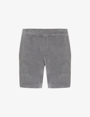 PAIGE: Lee regular-fit high-rise cotton-blend shorts