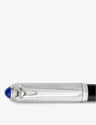 CARTIER: R de Cartier brand-engraved composite rollerball pen