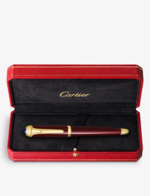 Shop Cartier Boys Gold Kids R De Brand-engraved Gold-tone Composite Rollerball Pen