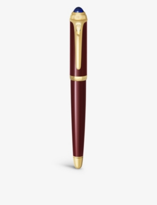 Shop Cartier Boys Gold Kids R De Brand-engraved Gold-tone Composite Rollerball Pen