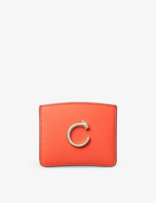 CARTIER: Panthère de Cartier simple leather card holder