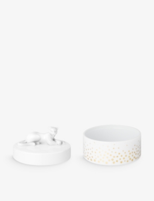 Cartier Baby Panthère Porcelain Small Box 9cm In Porcelain
