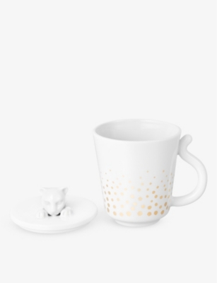Cartier Baby Panthère Porcelain Mug 11cm In Porcelain