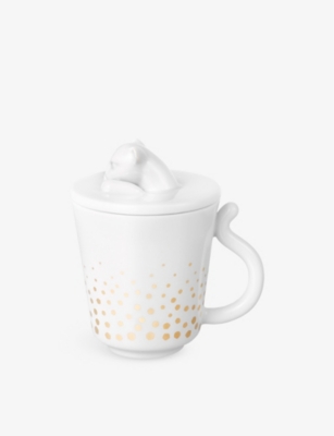 Cartier Baby Panthère Porcelain Mug 11cm In Porcelain