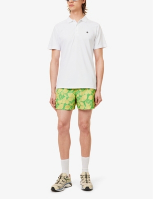 Shop Bjorn Borg Men's Bb Limoncello Big 2 Lemon-print Recycled-polyester Swim Shorts