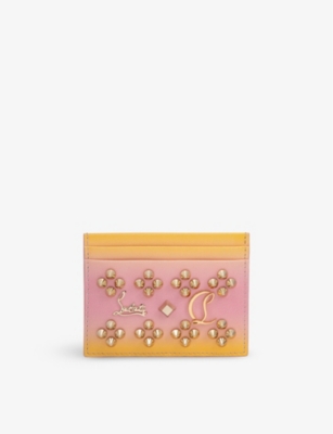 Kios Embellished Leather Cardholder