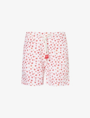 ORLEBAR BROWN: Budding floral-pattern regular-fit swim shorts