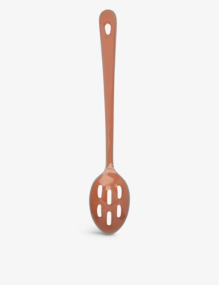 Shop Be Home Arlow Bright Slotted Stainless-steel Spoon 35cm Raspberry