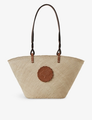 MULBERRY: Raffia basket bag