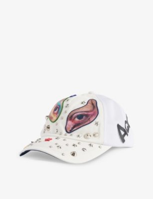 ACNE STUDIOS: Brand-embroidered cotton baseball cap