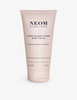 NEOM WELLBEING: Super Shower Power body polish 150ml
