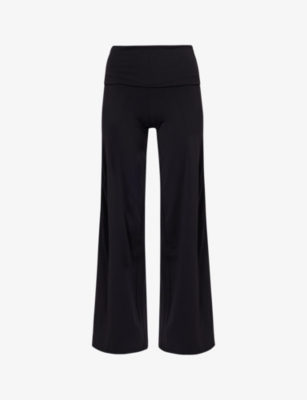 WE ARE TALA: Dayflex wide-leg stretch-recycled nylon trousers
