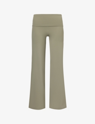 WE ARE TALA: Dayflex wide-leg stretch-recycled nylon trousers