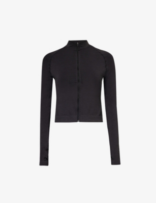 WE ARE TALA: Sculpt Seamless panelled stretch-recycled nylon and polyester jacket