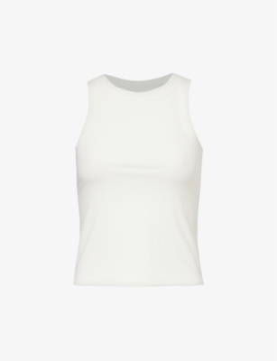 WE ARE TALA: 365 Racer Tank round-neck stretch-woven jersey top