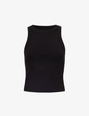 WE ARE TALA: 365 Racer Tank round-neck stretch-woven jersey top