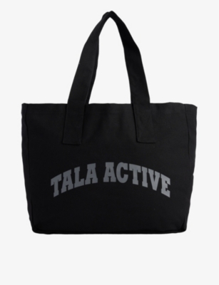 WE ARE TALA: Active recycled-cotton tote bag