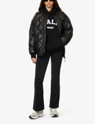 WE ARE TALA: Volly Logo-Appliqué Cotton-Blend Hoody
