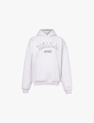 WE ARE TALA: Volly Logo-Appliqué Cotton-Blend Hoody
