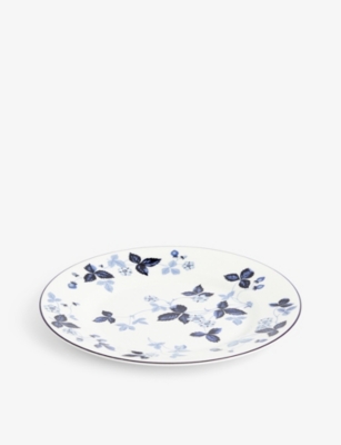 WEDGWOOD: Wild Strawberry floral-print bone-china plate 20cm