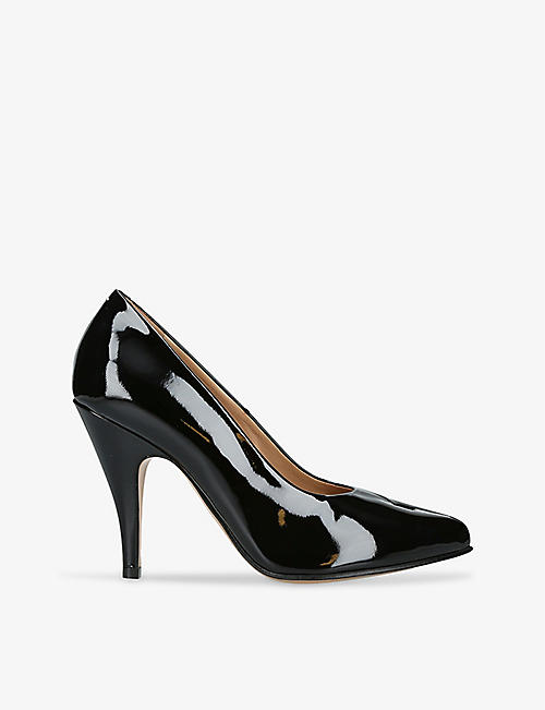 MAISON MARGIELA: Tabi split-toe leather heeled courts