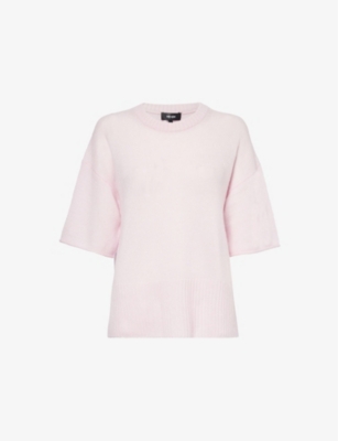 ME AND EM: Relaxed-fit wool, cashmere and silk-blend T-shirt