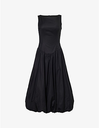 REFORMATION: Elvira sleeveless stretch-organic cotton maxi dress