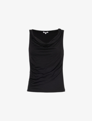 REFORMATION: Darla slim-fit stretch-woven top