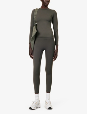 SISTERS & SEEKERS: Active high-rise stretch-woven leggings