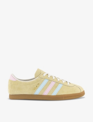 Shop Adidas Originals Adidas Men's Almost Yellow Almost Bl Köln 24 Suede Low-top Trainers In Almost Yellow  Almost Bl
