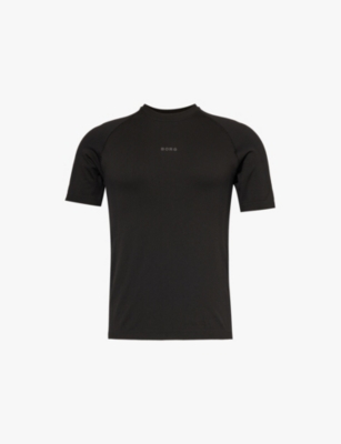 BJORN BORG: Running brand-print recycled-polyester blend T-shirt