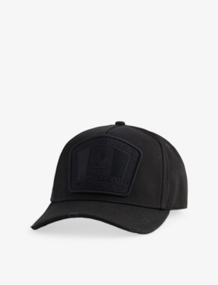 Dsquared2 Mens Nero/ Nero Canadian Flag-embroidered Cotton-canvas Baseball Cap In Black