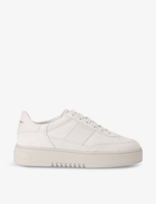 AXEL ARIGATO: Orbit Vintage contrast-panel leather and suede trainers