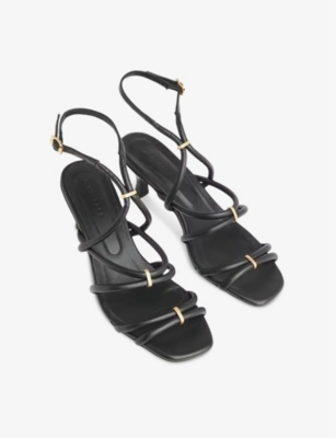 WHISTLES: Niomie tubular-heel leather sandals