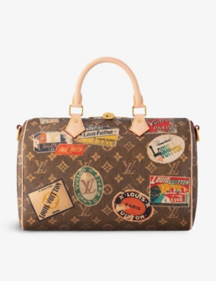 LOUIS VUITTON: Speedy Bandouliere 30 monogram canvas weekend bag