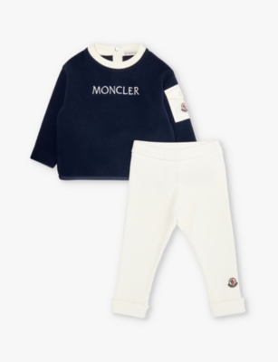 Boys moncler tracksuit best sale